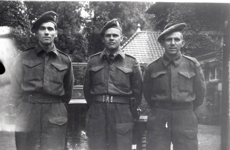 C.S.M. Wilson
Capt. G. Pollard
CQMS Doc. Kerr