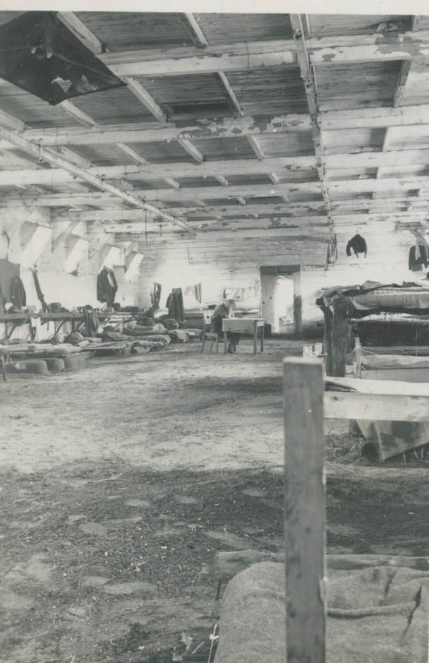 Niew Milligen, Holland (July 1945)
Horse Stables, where men where quartered.